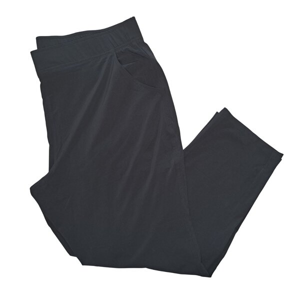 Eddie Bauer Black Lightweight Hiking Pants Size XL - Picture 1 of 8